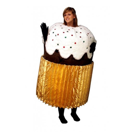 Cupcake  Mascot Costume (Bodysuit not included) PFC18-Z 