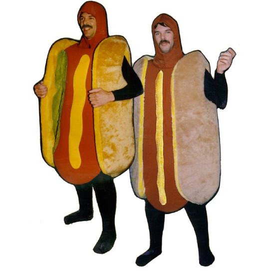 Hot Dog With Relish Bodysuit Not Included Mascot Costume PP-60Z 