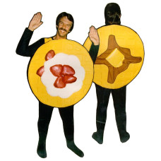 Waffle Mascot Costume (Bodysuit not included) PP55-Z Waffle Mascot Costume (Bodysuit not included) PP55-Z
