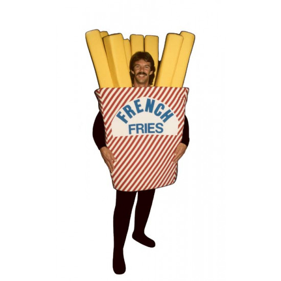 French Fries  Mascot Costume (Bodysuit not included) PP61-Z 