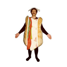 Submarine Sandwich Mascot Costume (Bodysuit not included) PP63-Z Submarine Sandwich Mascot Costume (Bodysuit not included) PP63-Z