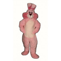 Pink Marshmallow Bunny Mascot Costume 1110P-Z Pink Marshmallow Bunny Mascot Costume 1110P-Z